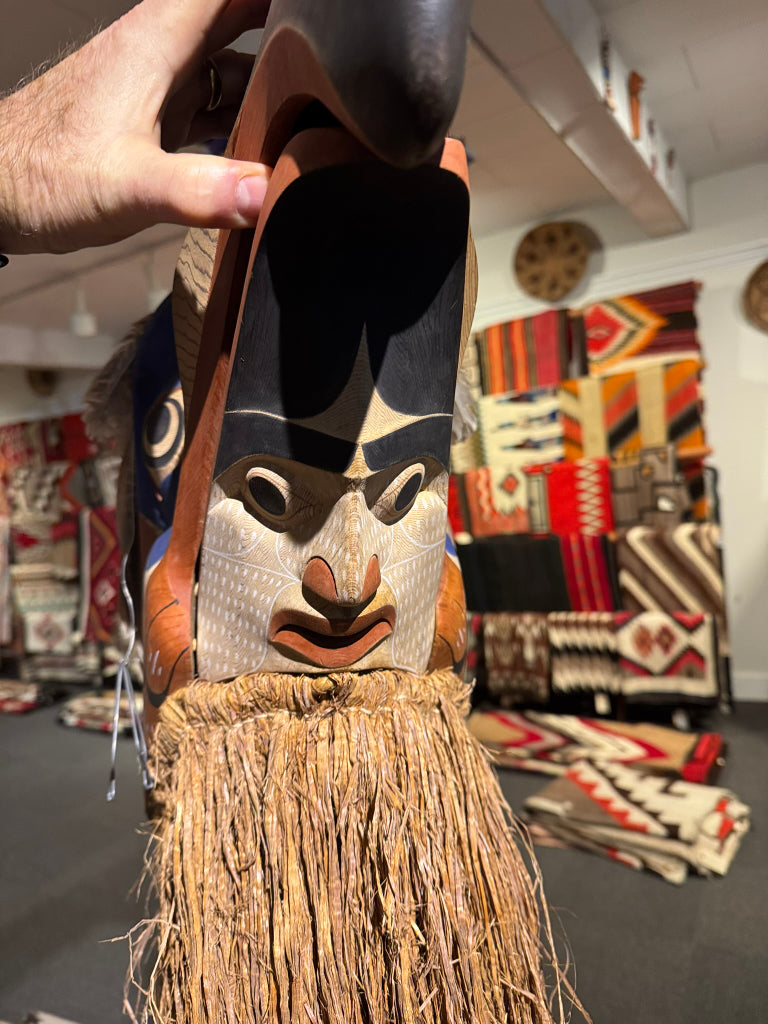 Northwest Eagle / Man Headdress by Dwane Pasco