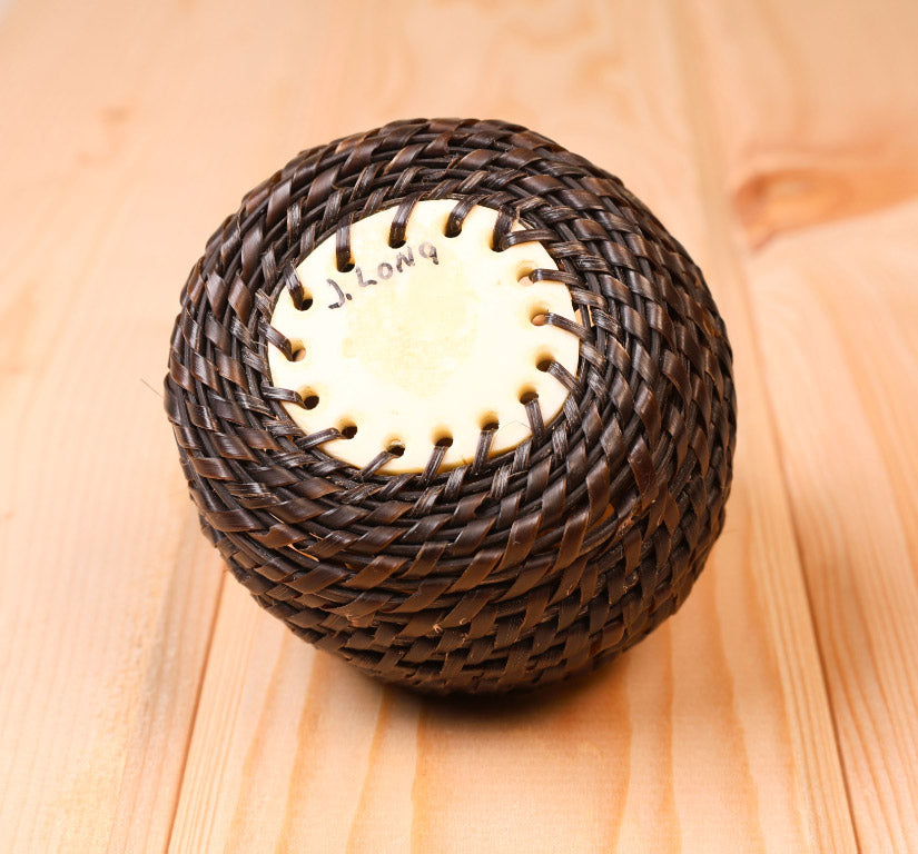 Eskimo Baskets: Baleen with Ivory Whale Tail by John Long