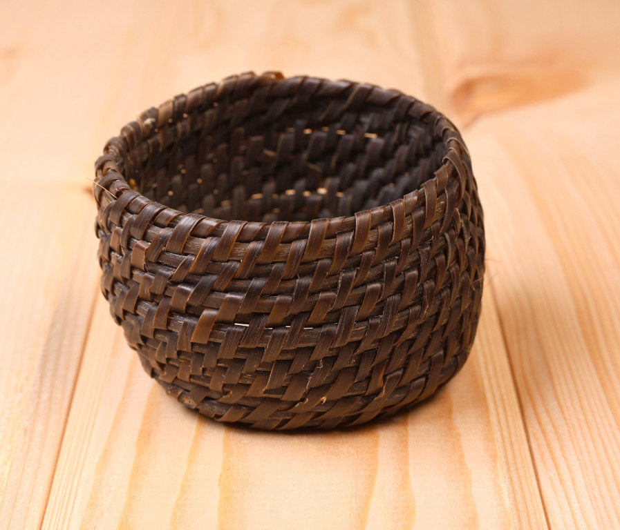 Eskimo Baskets: Baleen with Ivory Whale Tail by John Long