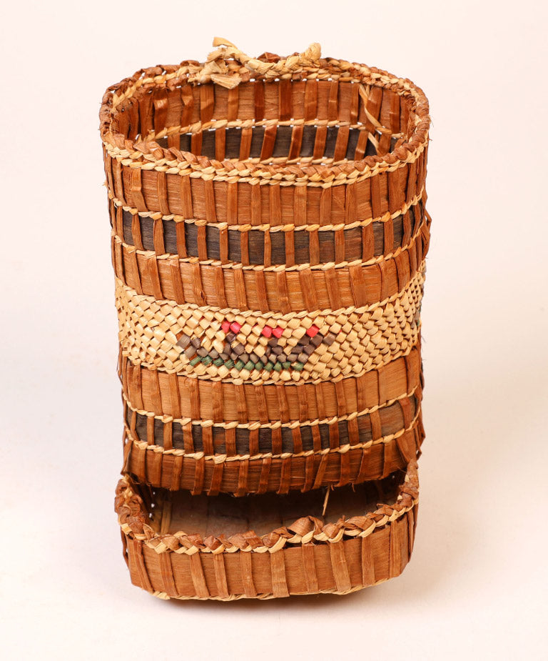 Makah or Nootka Basket: Match Box Basket