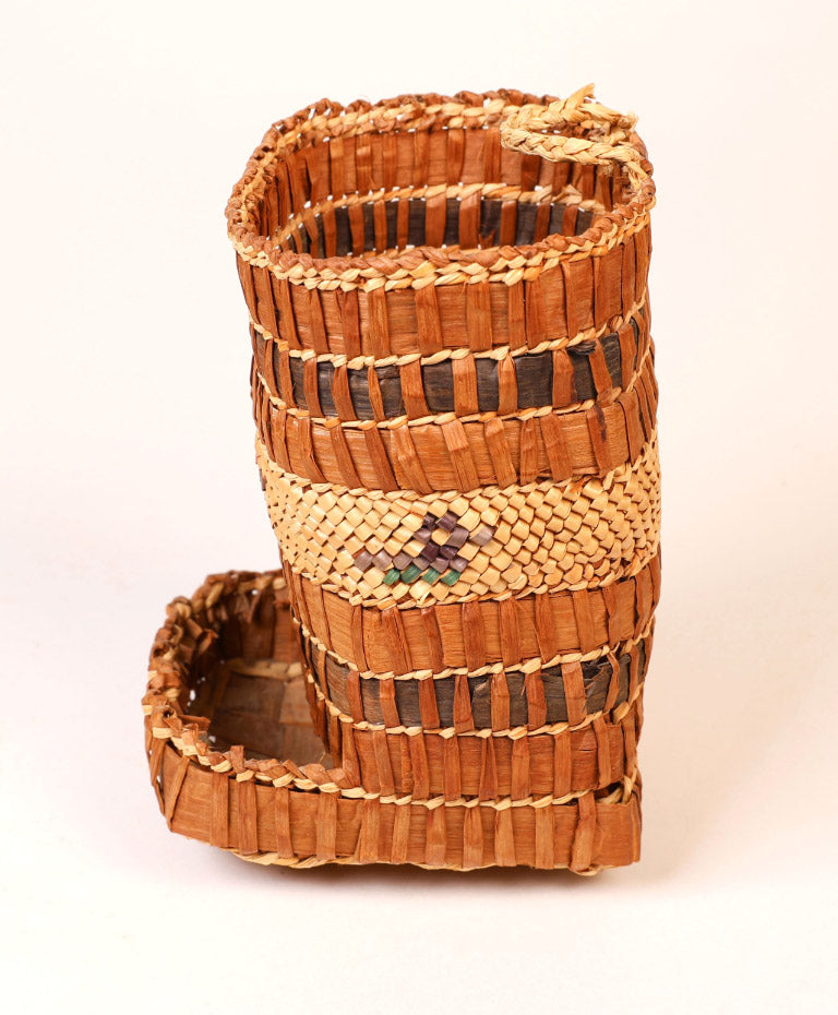 Makah or Nootka Basket: Match Box Basket