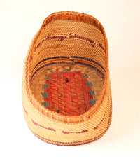 Handsome Nootka Indian Oval Basket without lid by Frances Williams (1919 - 1996)