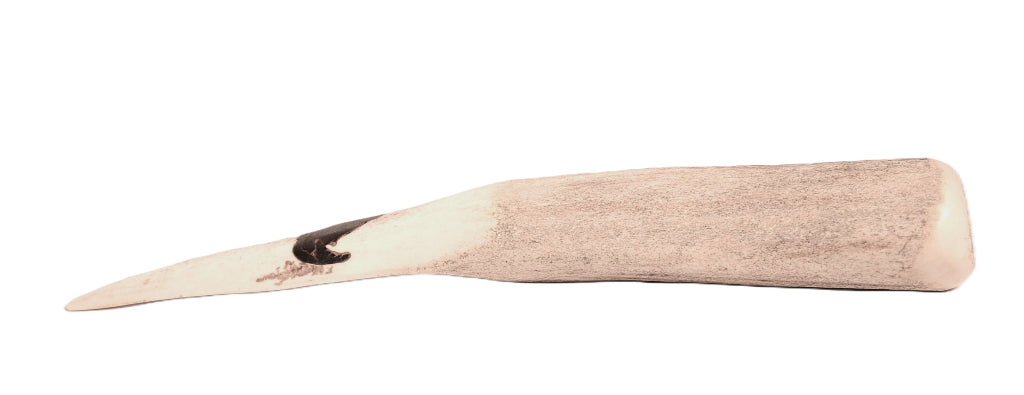Coast Salish Scrimshaw Antler Letter Opener By GY