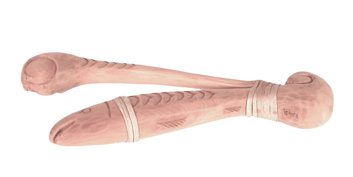 Nootka Makah Carved Wood Halibut Hook