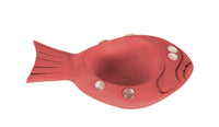 NWC Red Wood Fish Dish By Victor Moon