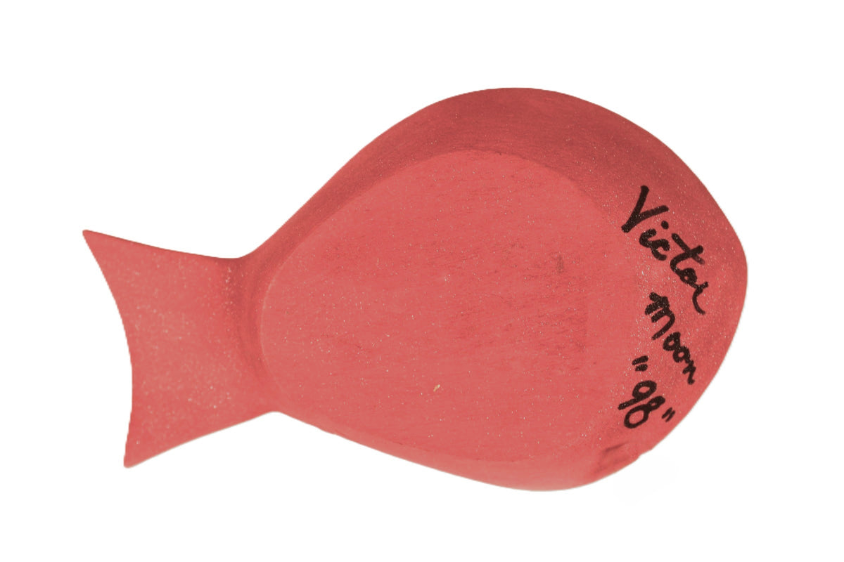 NWC Red Wood Fish Dish By Victor Moon