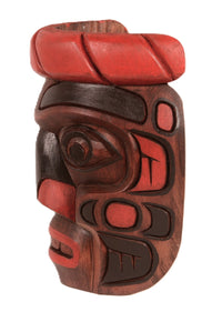 Salish Wood Mask Face By Stan Good