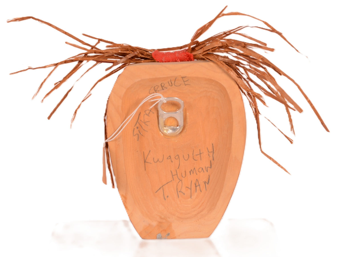 Kwagulth Portrait "Human" Mask By T. Ryan