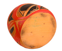 Coast Salish Grouse Wood Bowl By R. Adams