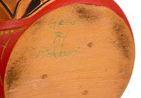Coast Salish Grouse Wood Bowl By R. Adams