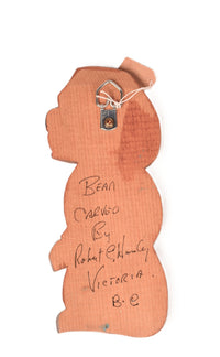 Victoria British Colombia Wood Bear By Robert C Harley