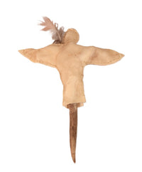 Eskimo Raw Hide with Antler Body Doll