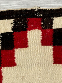 Navajo Rug, Ganado, AZ - Cloud motif