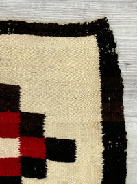 Navajo Rug, Ganado, AZ - Cloud motif