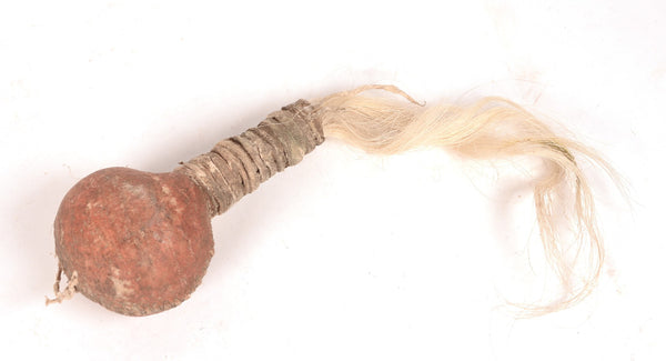 Cheyenne Plains Hide Rattle with Horsehair