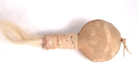 Cheyenne Plains Hide Rattle with Horsehair