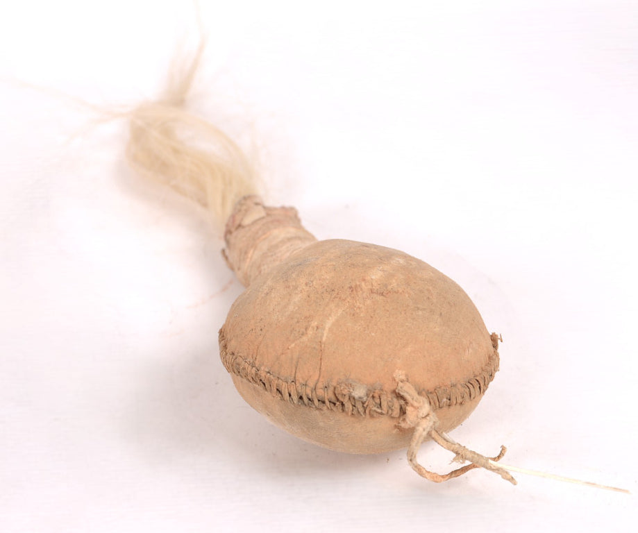 Cheyenne Plains Hide Rattle with Horsehair