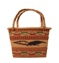 Nuu-chah-nulth, Nootka, Indian Basket with Sisiutl and Thunderbird