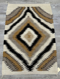 Navajo Rug; Natural Eye Dazzler