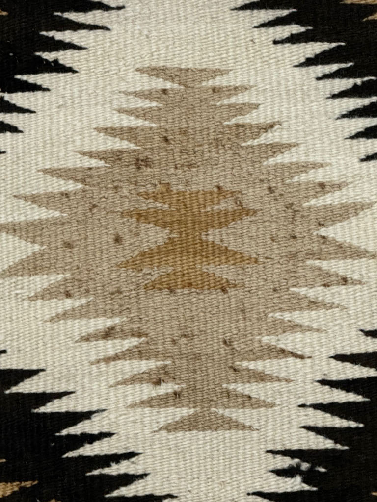 Navajo Rug; Natural Eye Dazzler