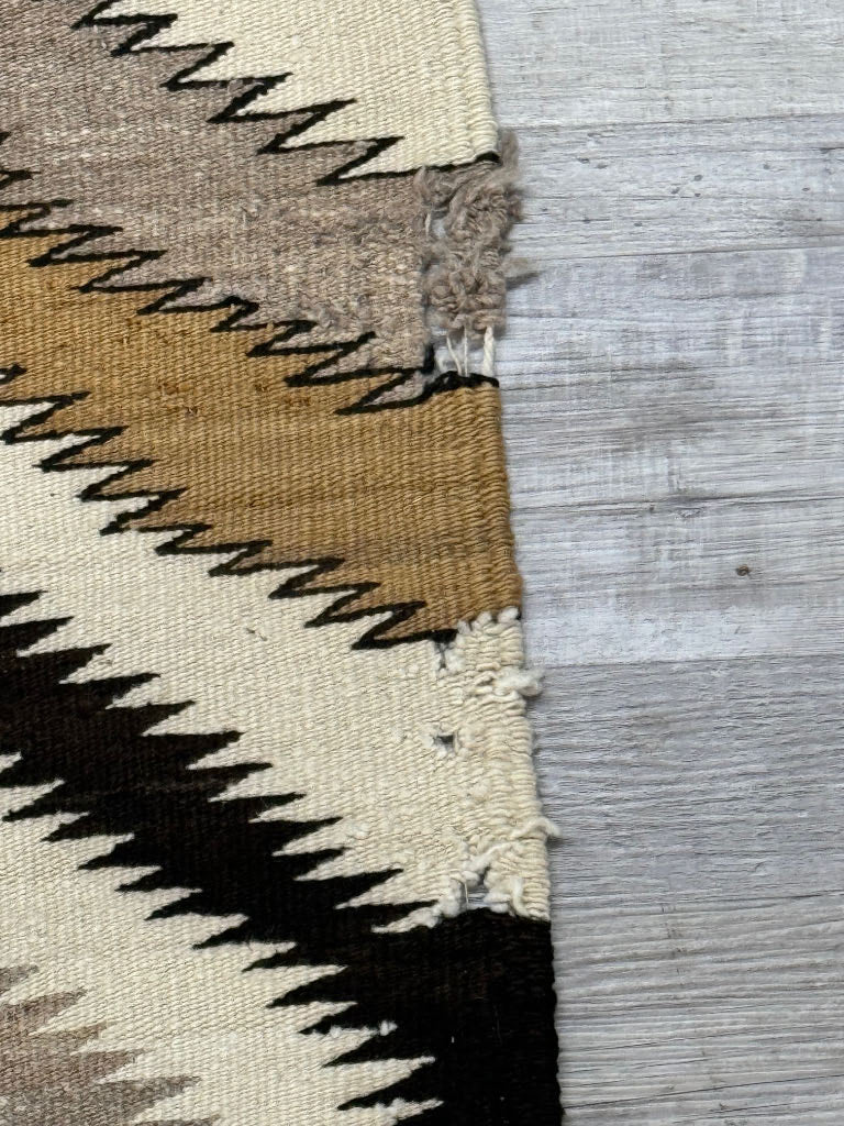 Navajo Rug; Natural Eye Dazzler