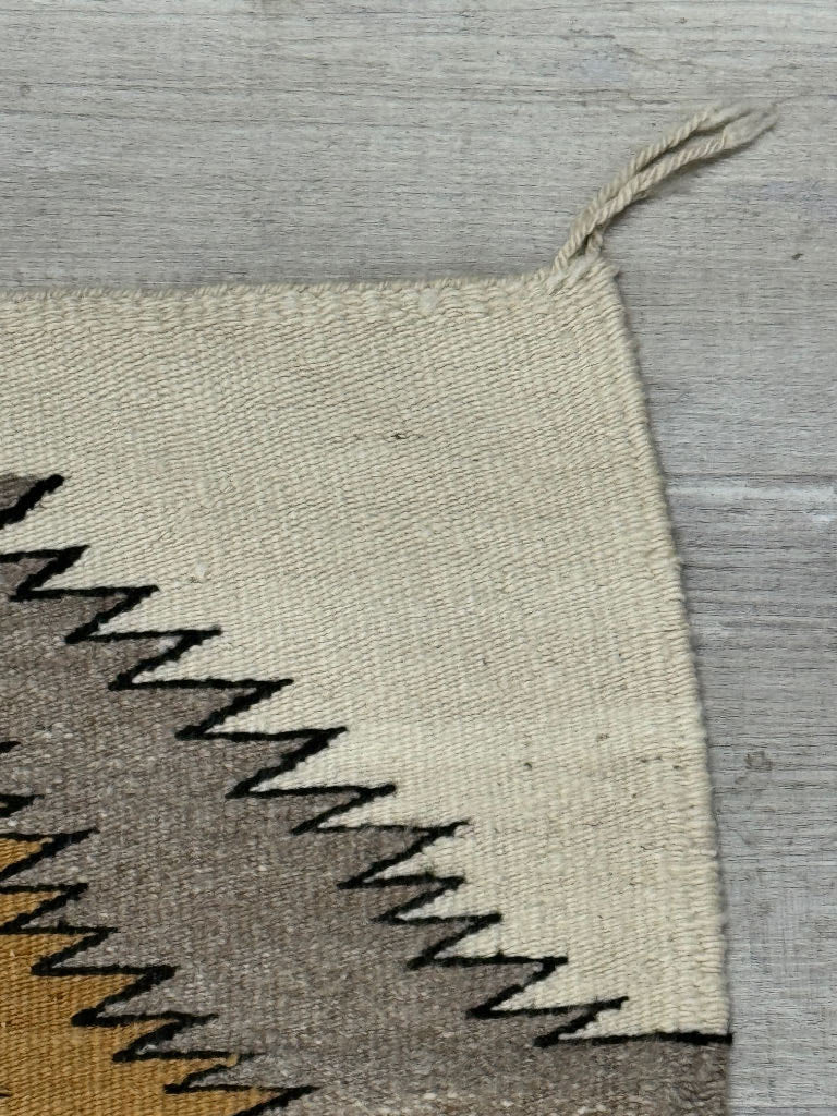 Navajo Rug; Natural Eye Dazzler