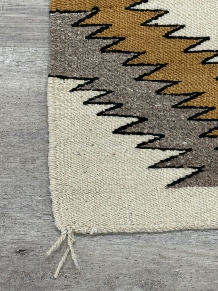Navajo Rug; Natural Eye Dazzler