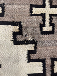 Navajo Rug Early Two Gray Hills