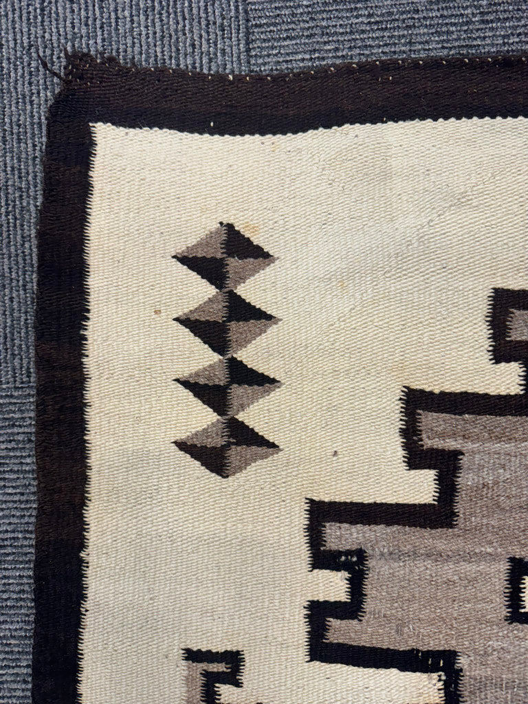 Navajo Rug Early Two Gray Hills