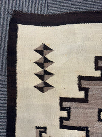 Navajo Rug Early Two Gray Hills
