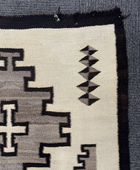 Navajo Rug Early Two Gray Hills