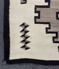 Navajo Rug Early Two Gray Hills