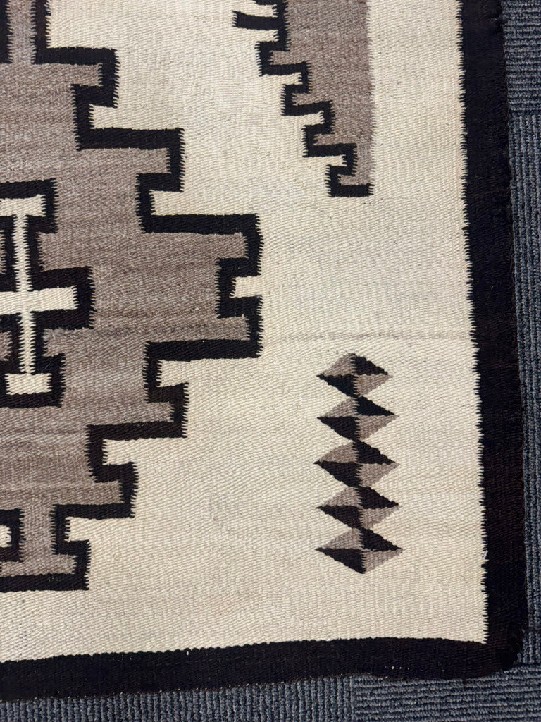 Navajo Rug Early Two Gray Hills