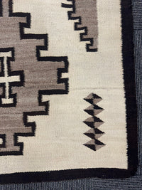 Navajo Rug Early Two Gray Hills