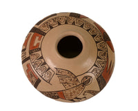 Hopi Pueblo Pottery Seed Jar - flying bird: Jean Sahme Nampeyo (1948-2024)