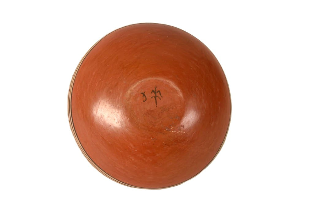 Hopi Pueblo Pottery Seed Jar - flying bird: Jean Sahme Nampeyo (1948-2024)