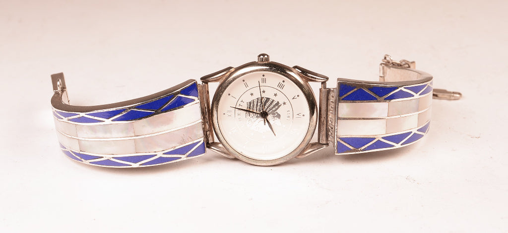 Navajo Sterling Silver Liberty 1911 Watch Face
