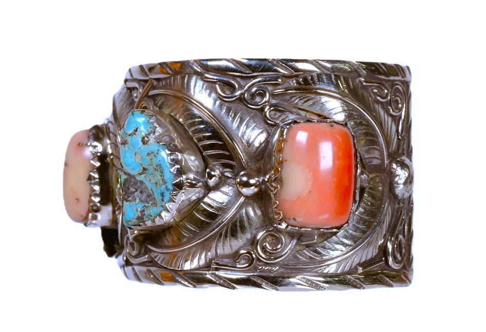Large Navajo Cuff Bracelet