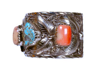 Large Navajo Cuff Bracelet