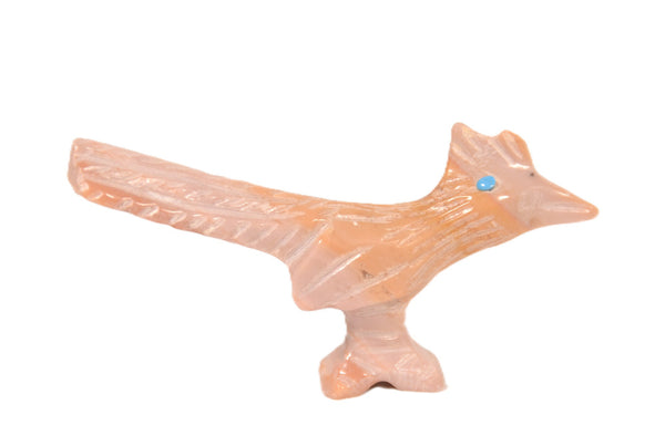 Zuni Pueblo Dolomite Road Runner Fetish