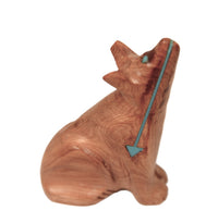 Zuni Pueblo Carved Wood Coyote Fetish