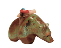 Zuni Pueblo Turquoise Bear Fetish