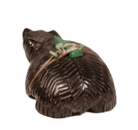 Zuni Pueblo Jet Bear Fetish