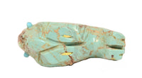 Zuni Pueblo Turquoise Bison Fetish