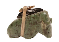 Zuni Pueblo Green Bear Fetish