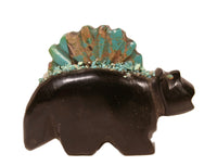 Zuni Pueblo Dinosaur Fetish By Leonard Halatte