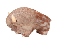 Zuni Pueblo Alabaster Bison Fetish By Lynn Quam