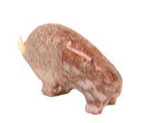Zuni Pueblo Alabaster Bison Fetish By Lynn Quam