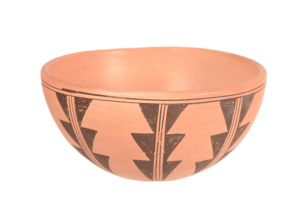Hopi Pueblo Bowl Pottery By Laura Tomosie
