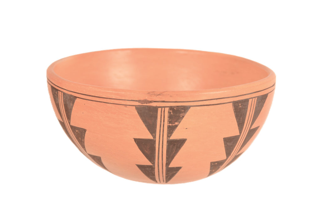 Hopi Pueblo Bowl Pottery By Laura Tomosie